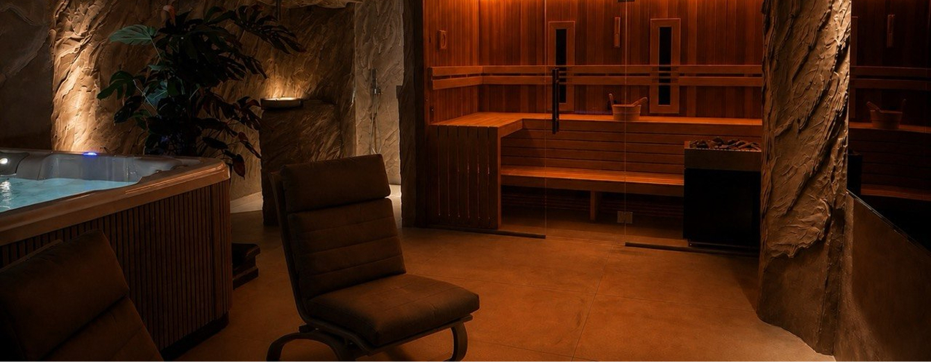 Sauna interior